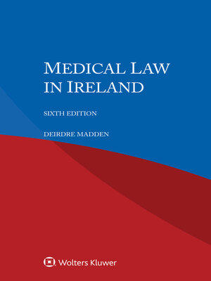 cover image of Medical Law in Ireland